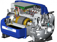 Přímý freecooling vzduchem chlazených  jednotek - Thermosyphon - Turbocor